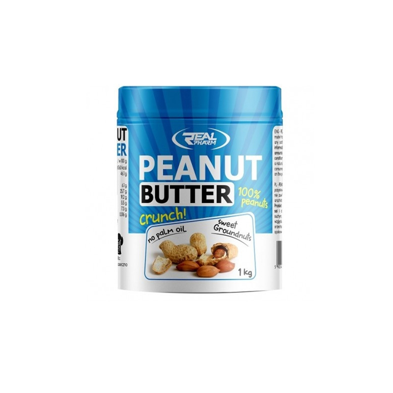 real pharm peanut butter crunchy